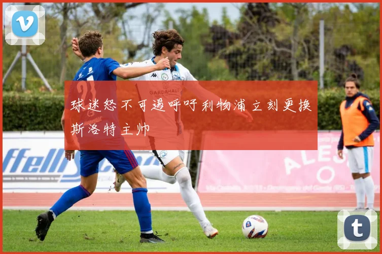球迷怒不可遏呼吁利物浦立刻更换斯洛特主帅